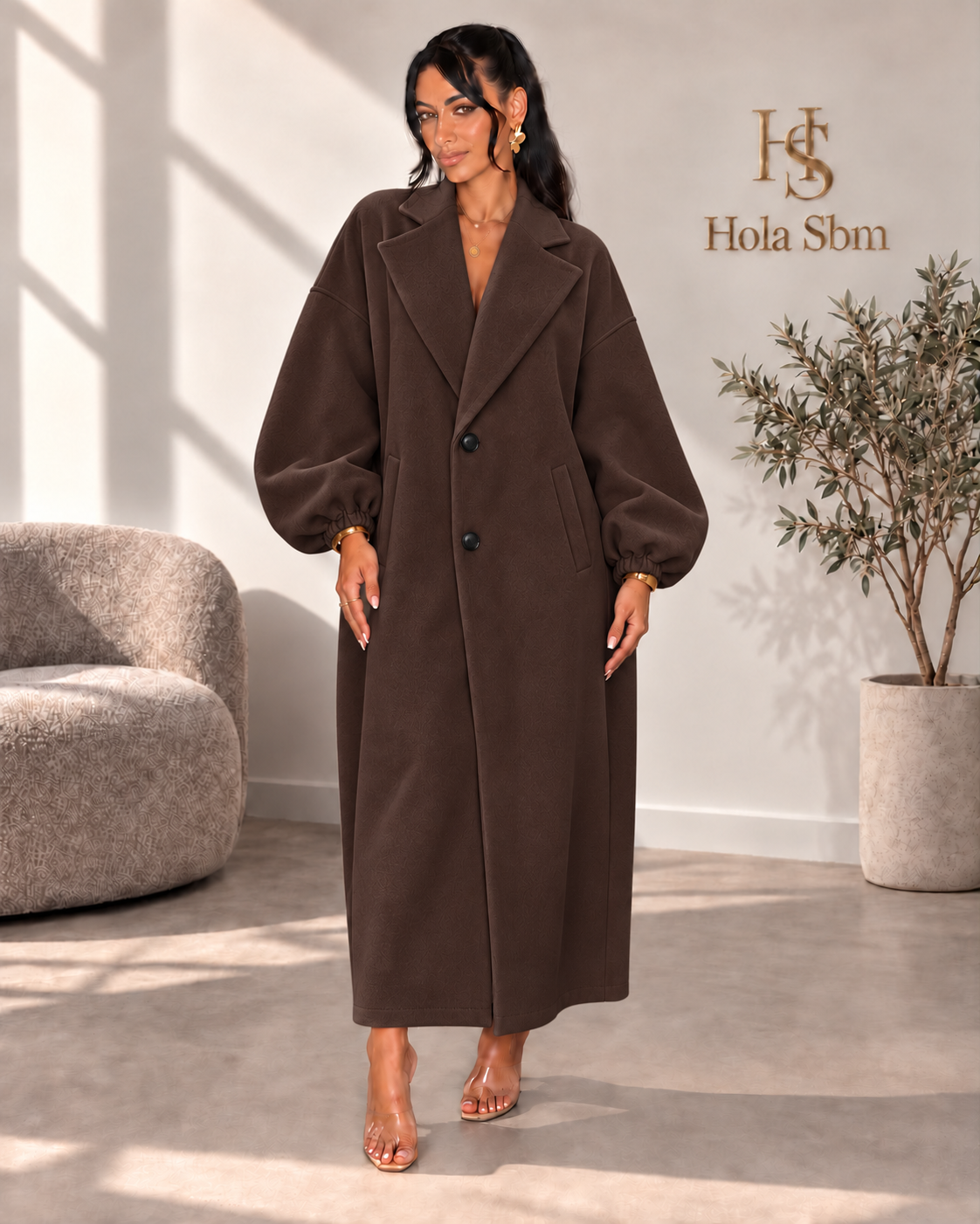Cappotto Kaf - Testa di moro
